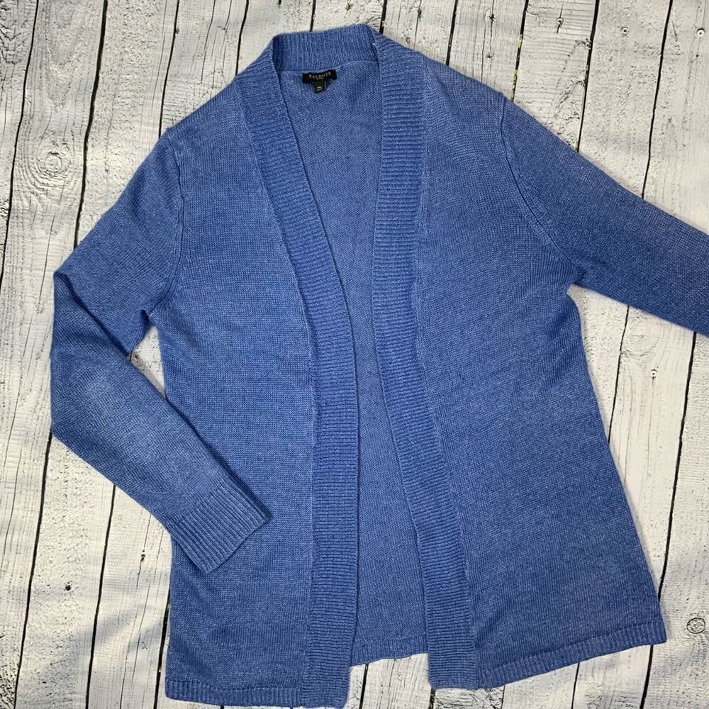 TALBOTS 100% linen cardigan